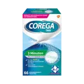 Produktbild: Corega 3 Minuten Tabs 4in1, Gebissreinigungs-Tabletten, 66 Stück