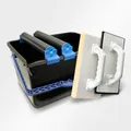 Produktbild: HELPMATE Fliesenwaschset 5-teilig 12L Eimer, Doppelrollen, Waschbrett, Verfugbrett