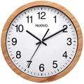 Produktbild: Wanduhr 10 Zoll leise Retro Holzrahmen Wohnzimmer Schlafzimmer Küche