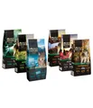 Produktbild: Dehner Wild Nature Probier-Set Adult, Fisch / Wild / Pferd, 6 x 1 kg (6 kg), Trockenfutter für: Hunde, Trockenfutter für ausgewachsene Hunde, getreidefrei / zuckerfrei