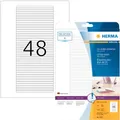 Produktbild: HERMA SPECIAL CD-Cover-Etiketten, 114,3 x 5,5 mm, weiß 1 bis 40 Stk SPARE 50%