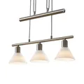 Produktbild: Lindby Pendelleuchte Delira Pendelleuchte Lampe Leuchte 3-flammig E14 LED Glas