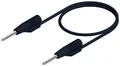 Produktbild: Hirschmann Test & Measurement MVL 2/50sw Messleitung Stecker 2mm Stecker 2mm 0.50m Schwarz 1St.
