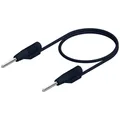 Produktbild: Hirschmann Test & Measurement MVL 2/50 sw Messleitung Stecker 2 mm Stecker 2 mm