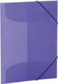 Produktbild: HERMA Fächermappe Sammelmappe A4 PP transluzent violett (3 Stück)