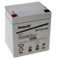 Produktbild: Exide Powerfit S312/4 S Blei Akku, Anschluss 4,8mm