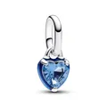 Produktbild: PANDORA Schmuck Anhänger Silber Blaues Chakra Herz 793042C02