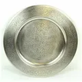 Produktbild: Casa Moro Tablett Marokkanisches Serviertablett Hoyam Silber aus Marrakesch, Metall, (Eid Mubarak, 1-tlg), Ramadan Teetablett Dekotablett silberfarben Ø 50 cm x 50 cm x 50 cm x 1.5 cm