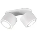 Produktbild: Trio LED-Ein-/Aufbauspot Taurus 2x5W 2x450 lm Weiß matt