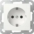 Produktbild: Gira SCHUKO System 55 Reinweiß m 418827