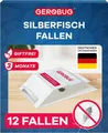 Produktbild: Gerobug Silberfischfalle Leimfalle Köderfalle Lockmittel giftfrei Haustier 12 St