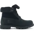 Produktbild: TIMBERLAND - Damen-Faltpelzstiefel aus Nubuk - Nummer 37 - Schwarz - 37