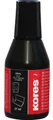 Produktbild: Kores Stempelfarbe schwarz 27 ml Druck Stempelkissen Stempeltinte Ink Stempel
