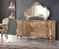 Produktbild: Set Kommode Mit Spiegel Garnitur Kommoden Holz Gruppe Sideboard Möbel Barock