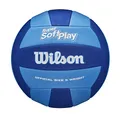 Produktbild: Wilson Volleyball Super Soft Play, Kunstleder, Outdoor und Indoor-Volleyball, Beachvolleyball, Blau
