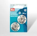 Produktbild: Prym 2 Druckknöpfe 30mm, Fb silber (341260); 1 Stück