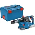 Produktbild: Akku-Bohrhammer GBH 18V-22 Professional solo, 18Volt, mit GDE 18V-12 blau/schwarz, ohne Akku und Ladegerät, in L-BOXX 238