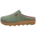 Produktbild: Rohde Foggia-D Clog (1-tlg) Clogs - Damenhausschuh in perfekter Passform, Sohle in Korkoptik grün 36 EU