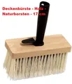 Produktbild: 1 x Deckenbürste Kleisterbürste Quast Malerquast Tapezierquast mitHolzrücken