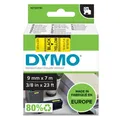 Produktbild: Dymo D1 Schriftband 9 mm x 7 m schwarz auf gelb 40918