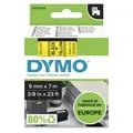 Produktbild: DYMO Original D1-Schriftband für LabelManager 9mm x 7m - Polyester, wieder ablösbar - schwarz auf gelb