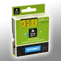 Produktbild: Dymo Label Band D1 40918 (S0720730) schwarz auf gelb 9mm x 7m