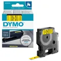 Produktbild: DYMO Schriftband D1 40918 S0720730, 9 mm schwarz auf gelb