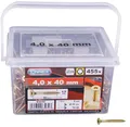Produktbild: Connex Universalschrauben 4.0x40mm 455 Stk Set Senkkopf TX Gelb verzinkt B30192