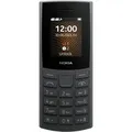 Produktbild: Nokia 105 4G 2024 Black, Dual SIM, Feature Phone - Grau