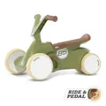 Produktbild: Tretfahrzeug Berg Pedal Gokart Go2 2in1 Retro Green Tretauto Rutschauto Kinder