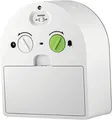 Produktbild: Braun Analoger Quarz-Wecker BC22W Weiss