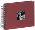 Produktbild: Kleinalbum Spiralalbum Fine Art 24x17 cm bordeaux