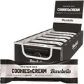 Produktbild: Barebells Proteinriegel Protein Bar, 12 Riegel, Cookies und Cream, je 55g, pro Riegel 20g Protein