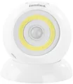 Produktbild: Luminea Bewegungsmelder Akku: Ultrahelle COB-LED-Akku-Leuchte mit PIR Sensor, 200 Lumen, weiß (LED Lampen mit Bewegungsmelder, Strahler akkubetrieben, Magnet)