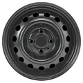 Produktbild: 1x ALCAR 6675 schwarz/silber 5.0Jx14 4x100 ET45