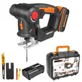 Produktbild: WORX WX550 Akku-Multisäge 20V Max Pendelhub Stichsäge Säbelsäge Fuchsschwanz