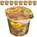 Produktbild: Maggi Fertiggericht 5 Minuten Terrine, Kartoffelbrei m. Erbsen u. Möhren, je 43g, 8 Stück