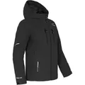 Produktbild: Bergson Regenjacke SKIEN Herren Regenjacke, recycelt, Netzfutter, 20000 mm Wassersäule, Normal schwarz normal | 60