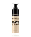 Produktbild: Bell HYPOAllergenic Mat & Soft Make-up Flüssige Foundation 30 g Nr. 04 Golden Beige