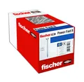 Produktbild: fischer PowerFast II CTP 3,0 x 40, Spanplattenschraube (200 Stk.) mit Teilgewinde, Senkkopfschraube mit Innenstern, Schraube für Holzverarbeitung, reduziert Einschraubwiderstand & Einschraubzeit