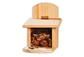 Produktbild: HAC24 Eichhörnchenkobel Eichhörnchen Futterhaus Futterstation Futterspender Futterhäuschen, Holz 29 x 12 x 25 cm