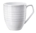 Produktbild: Rosenthal Becher TAC Gropius Stripes 2.0 Becher mit Henkel 0,36 l, Porzellan, Tassen