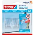 Produktbild: Tesa Klebehaken für transparente Oberflächen und Glas (max. 1 kg)