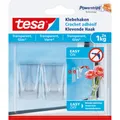 Produktbild: tesa 77735-00000-00 tesa Klebehaken, 2 Stück, für transparente Oberflächen und G