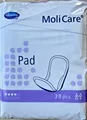 Produktbild: MoliCare Pad 28 Stück, Hartmann Binden, Slipeinlagen, Einlagen b. Blasenschwäche
