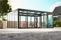 Produktbild: SunElements SunGarden Gartenhaus Infinity 5.4 548 x 443 cm anthrazit-metallic
