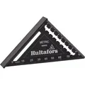 Produktbild: Hultafors Winkeldreieck 257030, MMRS, aus Aluminium, 110mm, mit Anschlag