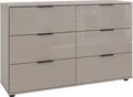Produktbild: Wimex Schubkastenkommode Saigon, mit 6 Schubladen, wahlweise Glas-oder Spiegelfronten