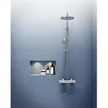 Produktbild: Hansa Hansamicra Duschsystem 44350100 Thermostat, Ausladung 427-452 mm, chrom