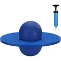 Produktbild: Relaxdays Pogo Ball Kunststoff Blau Rutschfest Bis 100 kg 25 cm x 39 cm x 28 cm